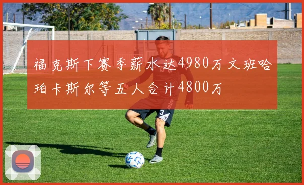 福克斯下赛季薪水达4980万文班哈珀卡斯尔等五人合计4800万